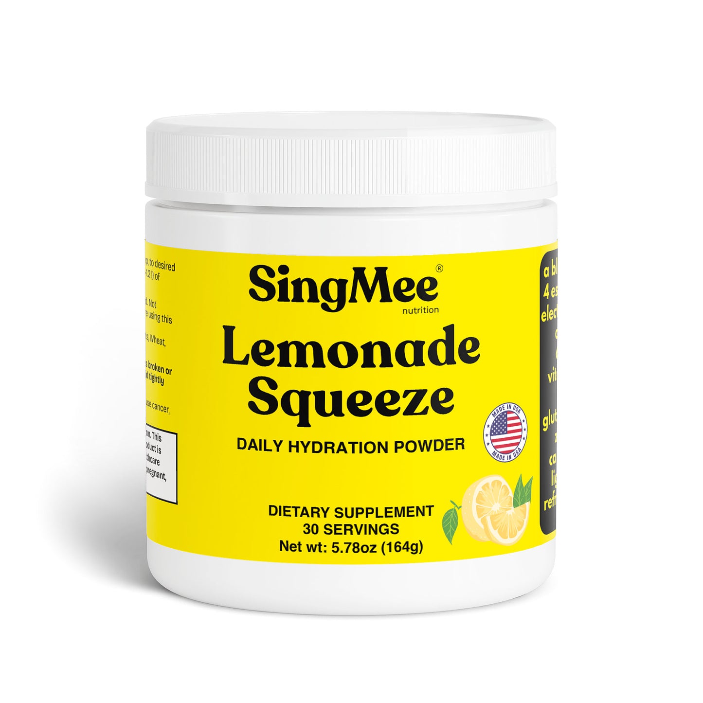 Lemonade Squeeze Hydration Powder