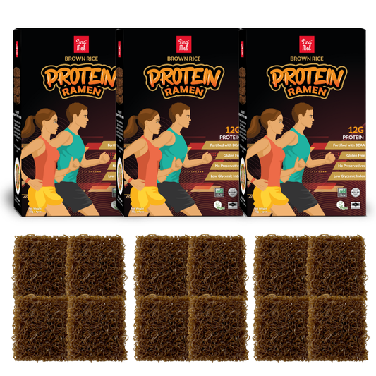 SingMee Gluten Free Protein Ramen — 12 Pack Bundle (3 Boxes)